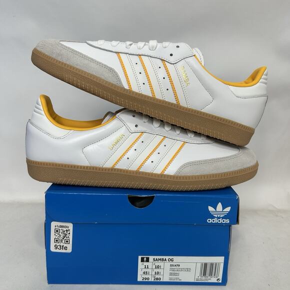 Adidas Originals Samba OG “Crystal White Yellow”